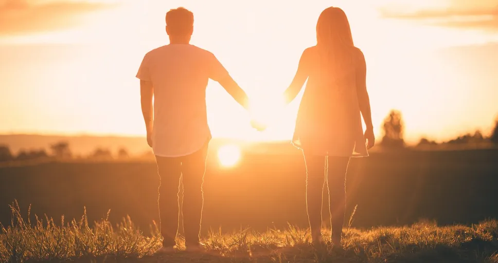 he chose her over me but wants to be friends - people, holding hands, sunset