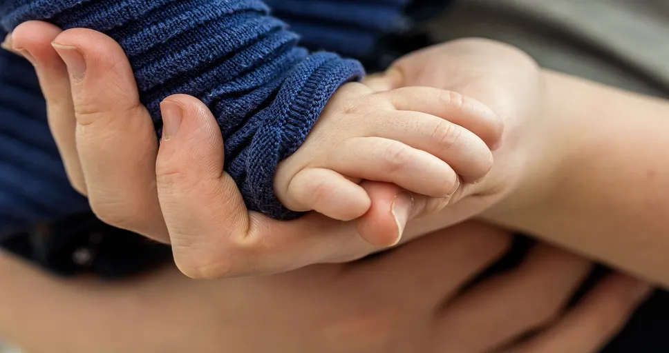 why worrying about cheating is pointless - toddler hand, child's hand, hand