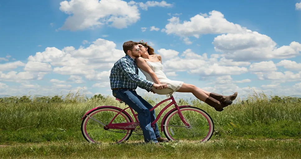 what does just the tip mean - couple, romance, bike