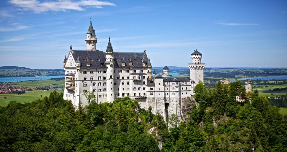 does he know i like him - fairytale, neuschwanstein, castle