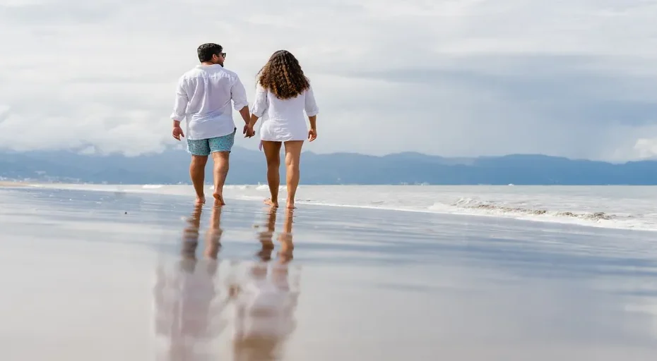 he pulled away but still contacts me - beach, nature, couple