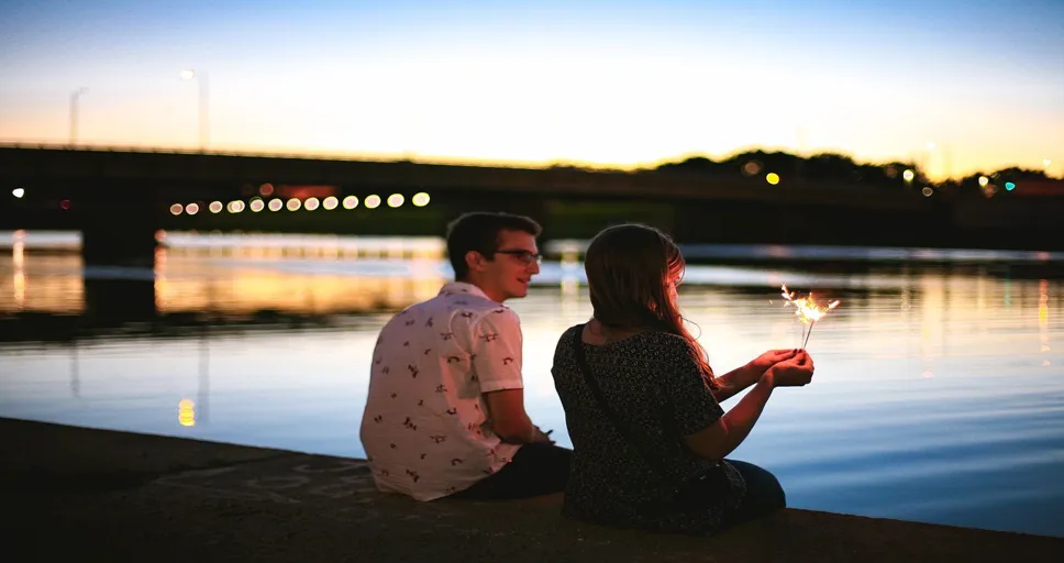 he calls me baby but i'm not his girlfriend - couple, guy, girl, love, dating, people, seaside, nature, sea, water, bridge, sparkling, dating, dating, dating, dating, dating